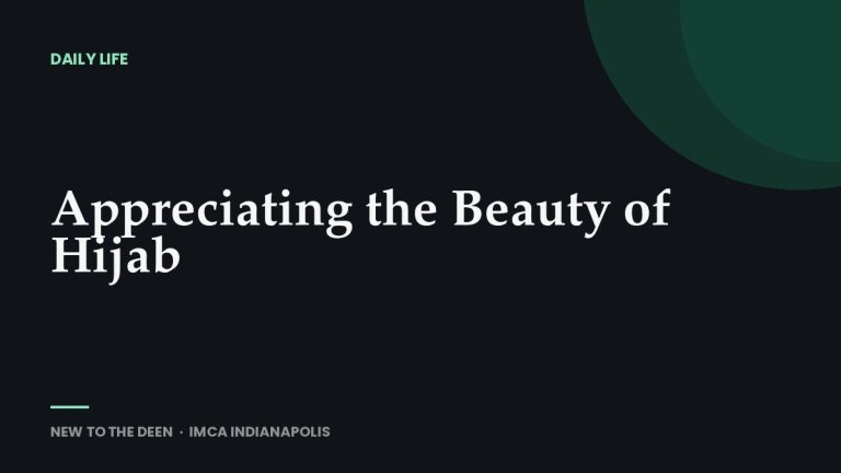 Appreciating the Beauty of Hijab